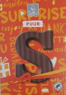 De Heer chocolade letter puur