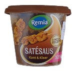 Remia satehsaus, kant en klaar, 325 gr