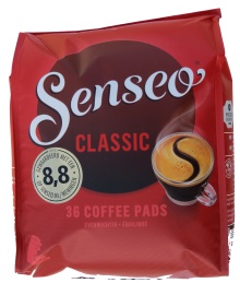 DE coffee pods for Senseo, 36 pck. Out of stock: Orangepackage